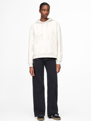 Pull&Bear Mikina – bílá