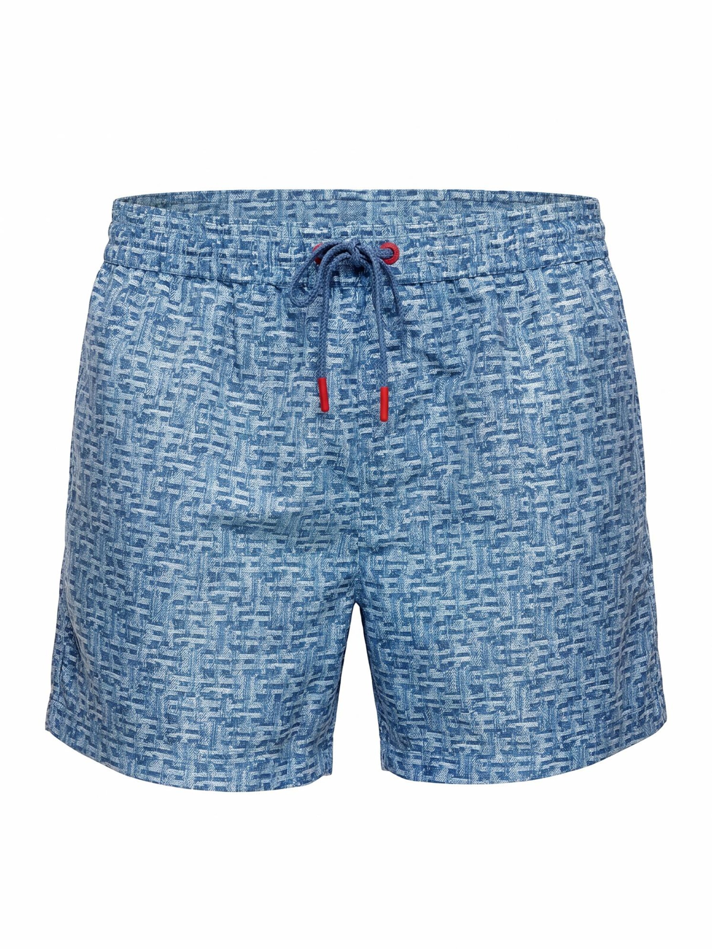 DIESEL Board Shorts 'BMBX-KEN-37-ZIP' in M in Blue, Item view