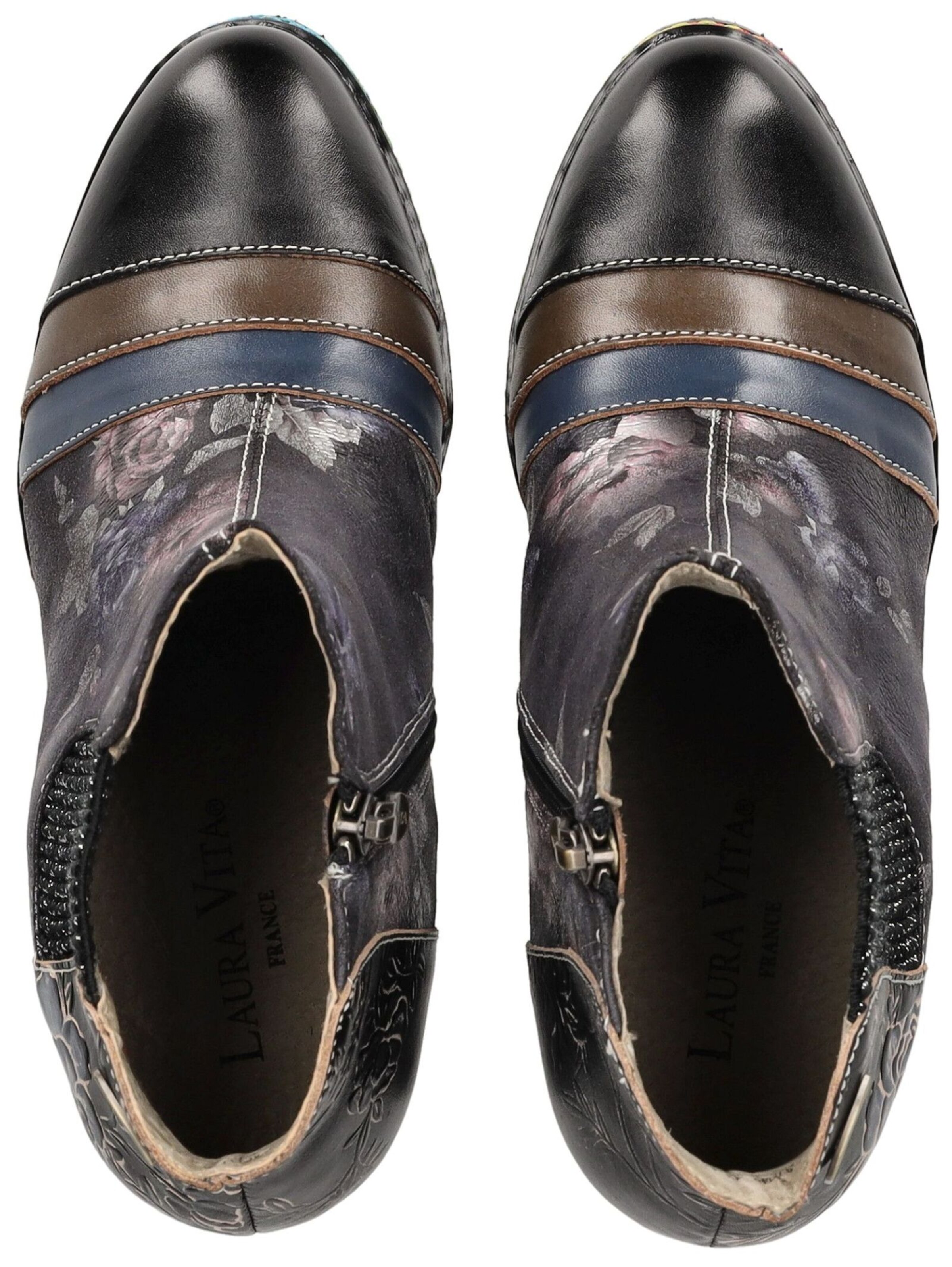 Bottines Laura Vita en mélange de couleurs