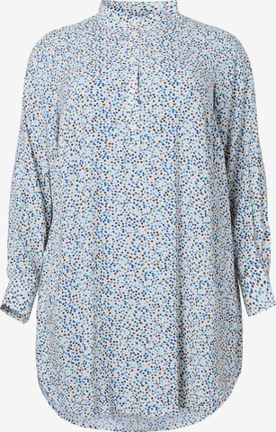 Zizzi - Vestido camisero 'BELLA' en blanco: frente