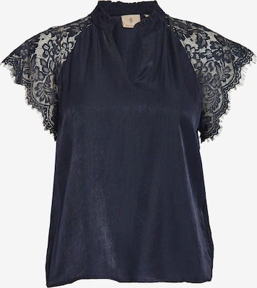 Peppercorn Blouse 'Kia' in Blauw: voorkant