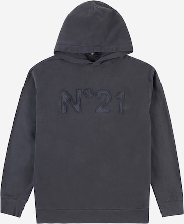 N°21 Sweatshirt i grå: framsida