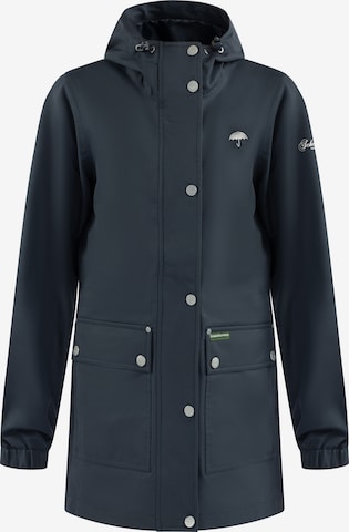 Schmuddelwedda Weatherproof jacket in Blue: front