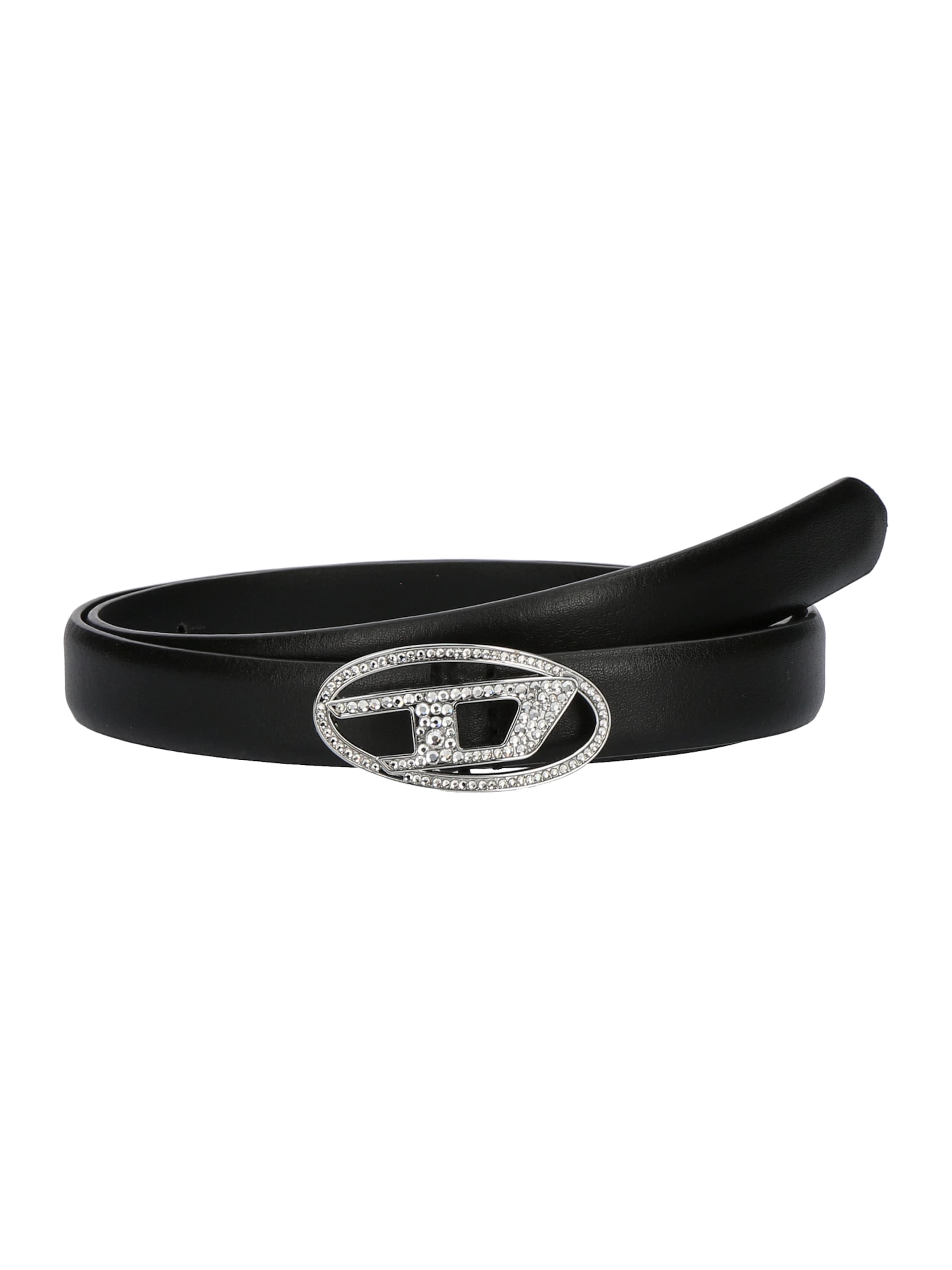 DIESEL Belt in Black: front
