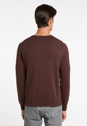 DreiMaster Klassik Pullover 'Markani' in Braun