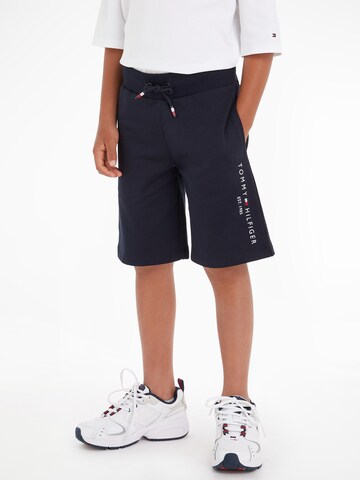 TOMMY HILFIGER Regular Trousers in Blue: front