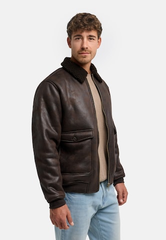 INDICODE JEANS Tussenjas 'Westmont' in Bruin