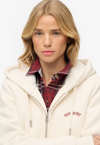 Superdry Sweatvest in Wit
