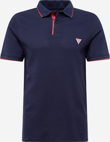 T-Shirt 'NEW TECH' GUESS en bleu : devant