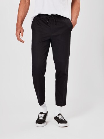 BURTON MENSWEAR LONDON Normální Kalhoty – černá: přední strana