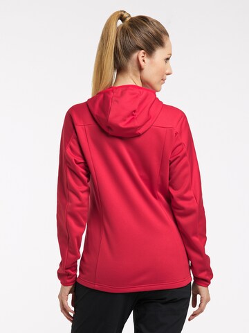 Haglöfs Athletic Fleece Jacket 'Frost' in Red