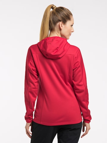 Haglöfs Athletic Fleece Jacket 'Frost' in Red