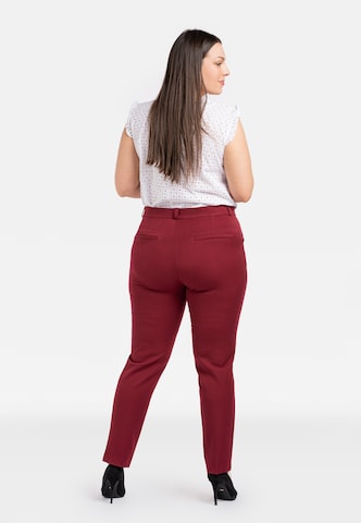 Karko Regular Broek ' MELA ' in Rood