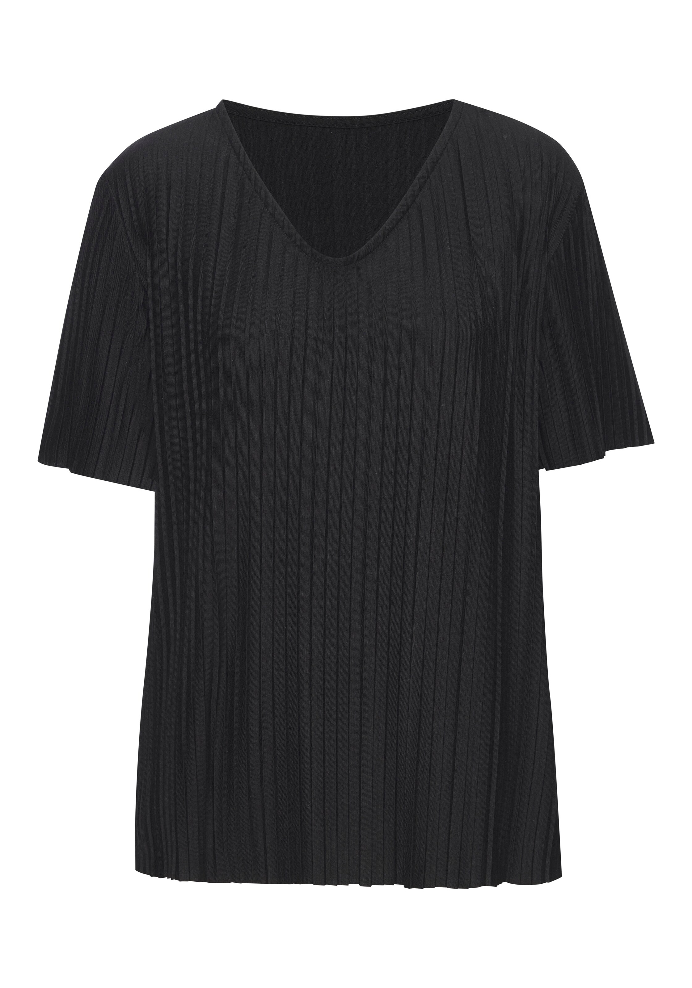 LASCANA Shirt in XXS-XS in schwarz, Produktansicht