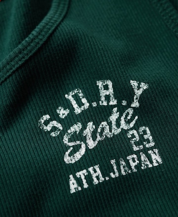 Haut 'Athletic Essential' Superdry en vert