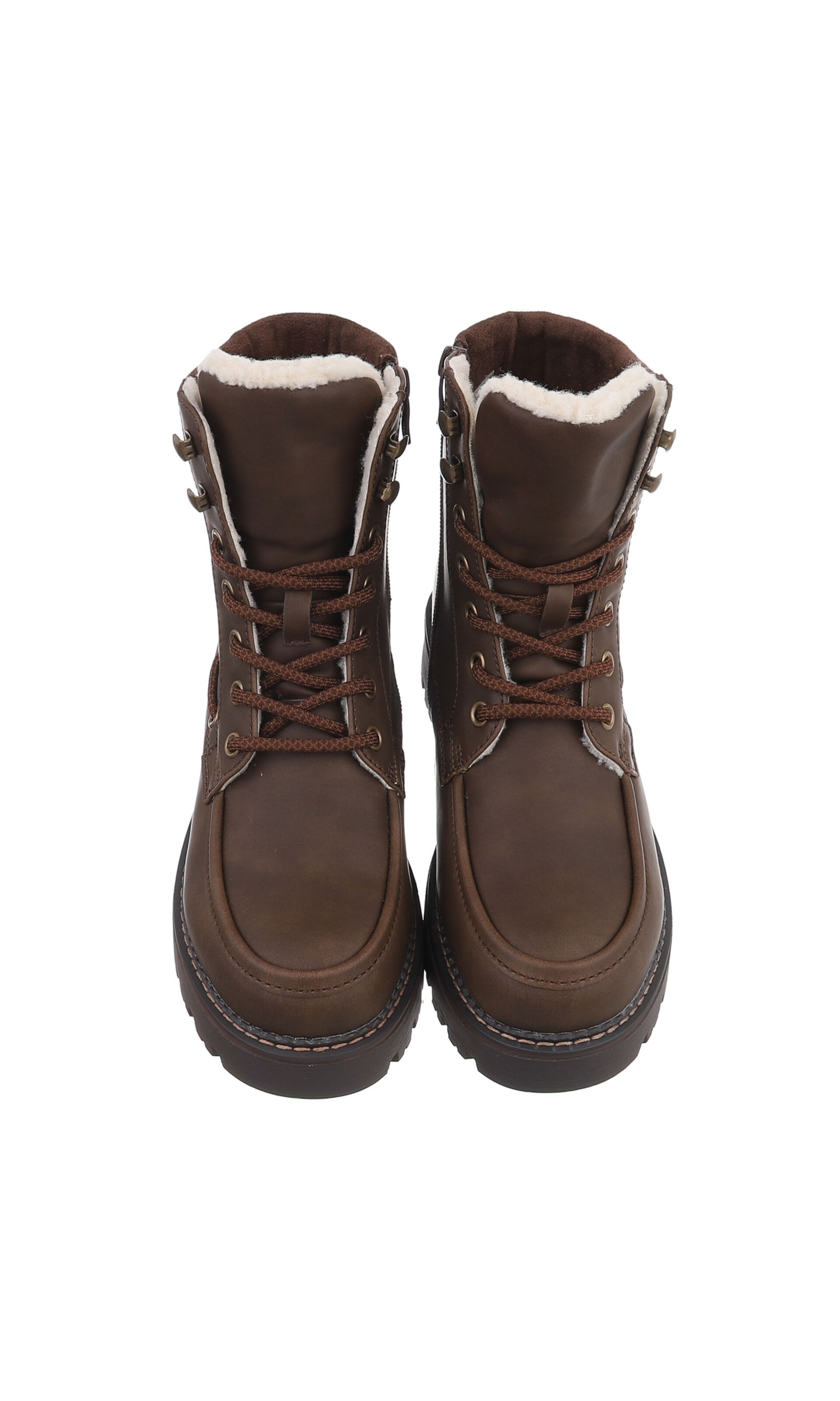 Ital-Design Stiefelette in Braun