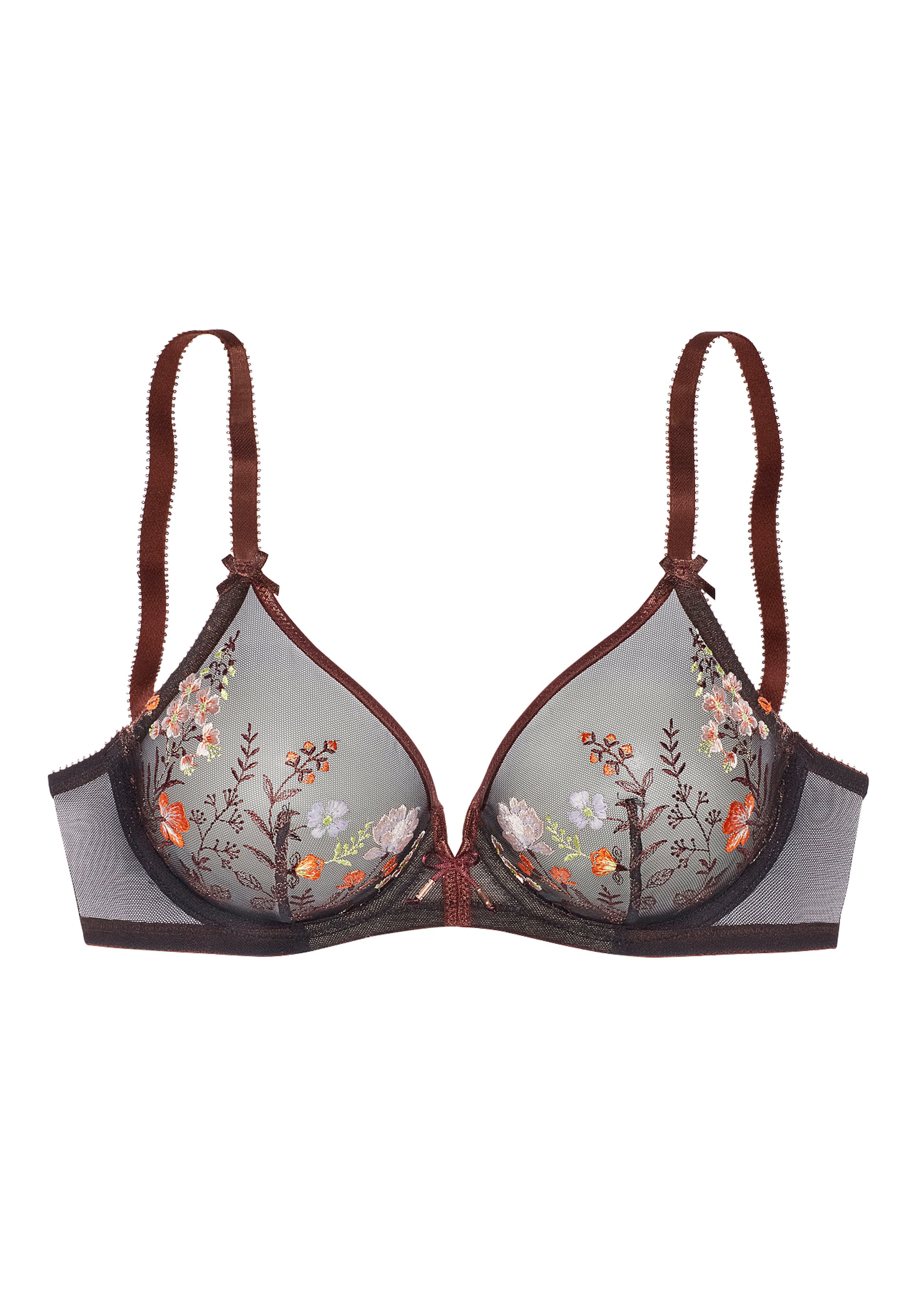 LASCANA Bra in Black: front