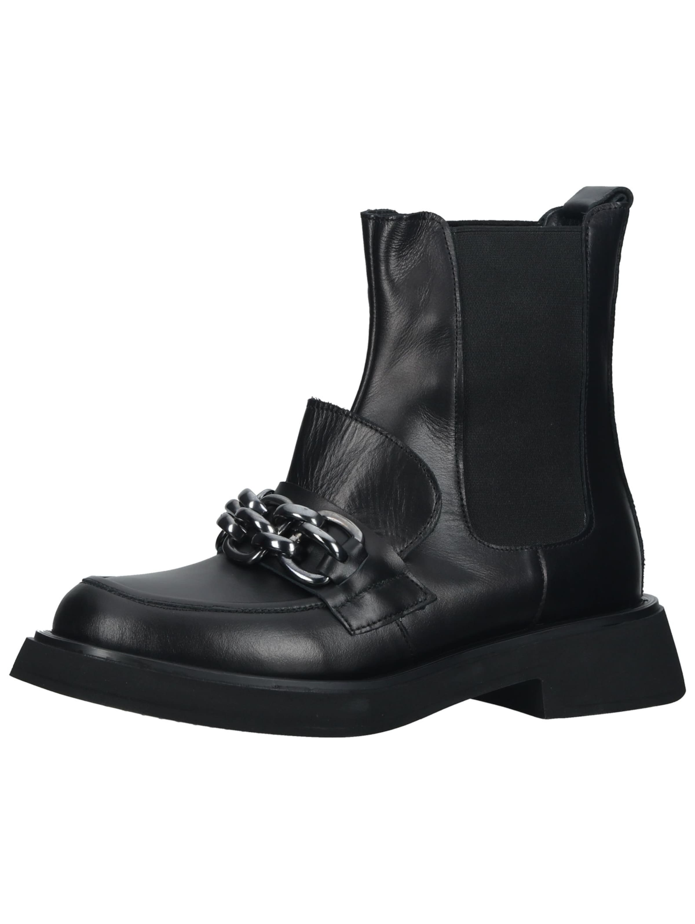 Chelsea Boots LAZAMANI en noir : devant