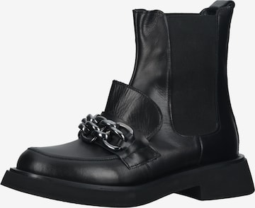 LAZAMANI Chelsea Boots in Black: front