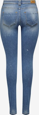 Only Tall Skinny Jeans in Blauw