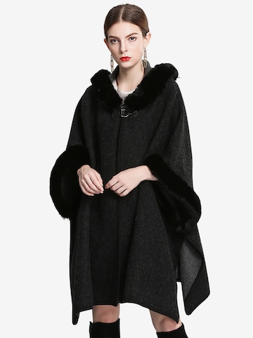Magicshe Cape 'Cape mit Kapuze' in Black: front