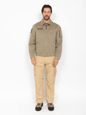 Manteau mi-saison Schott NYC en marron