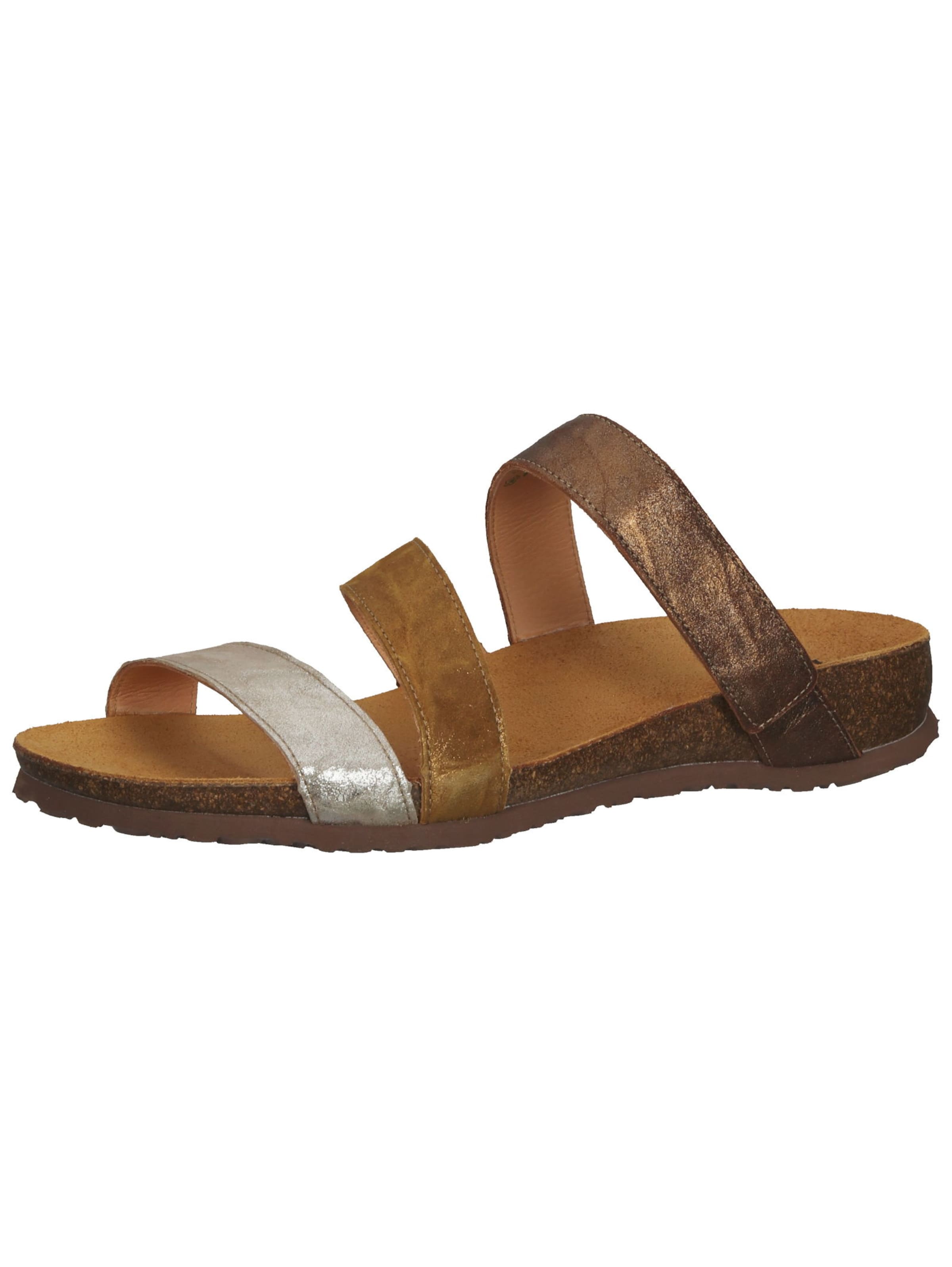 THINK! Pantolette 'Julia' in Bronze: Vorderseite