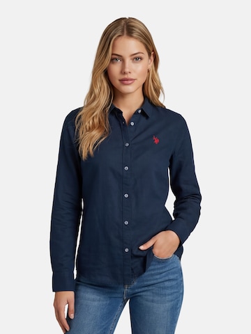 U.S. POLO ASSN. Blouse in Blue: front