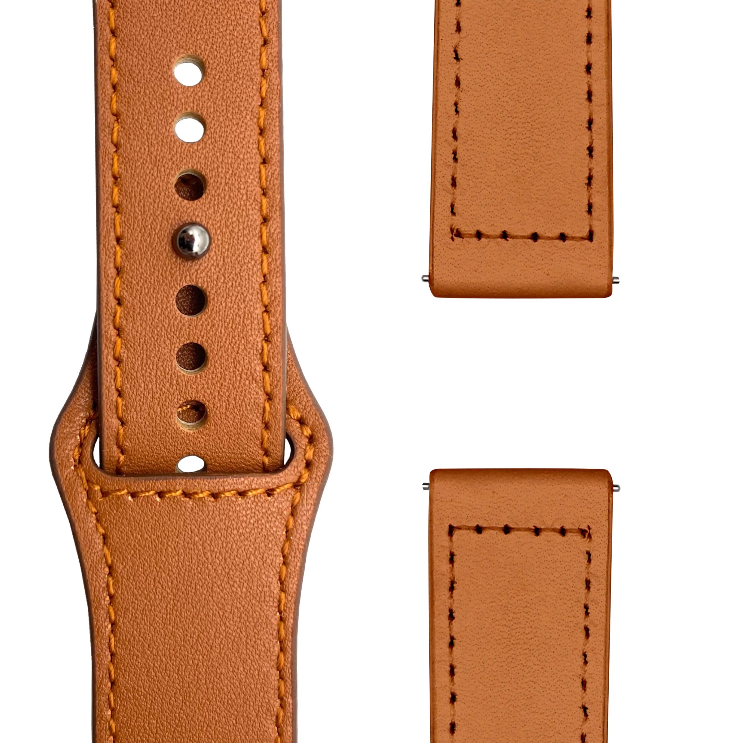 WRISTR Armband in Braun: Vorderseite