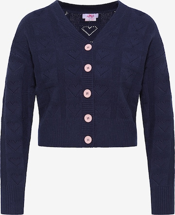 Cardigan MYMO en bleu : devant