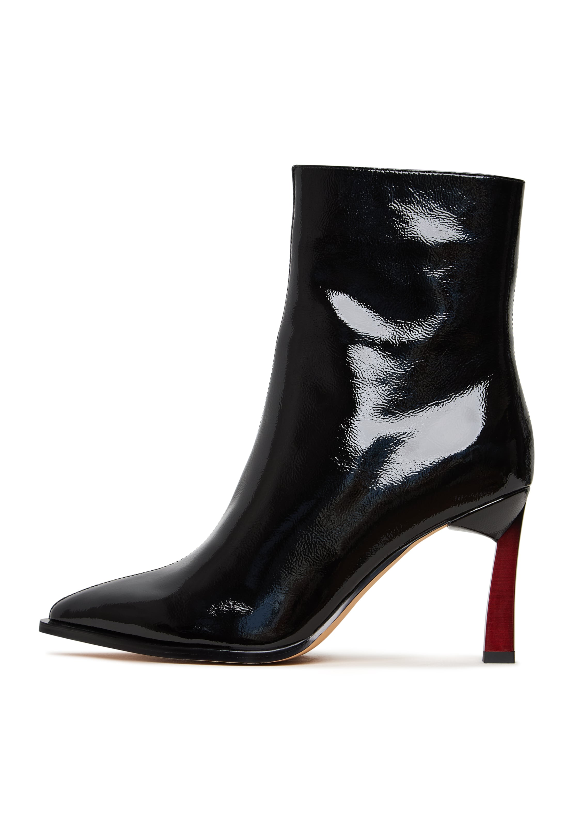 CESARE GASPARI Bootie in Black: front