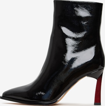 Bottines CESARE GASPARI en noir : devant