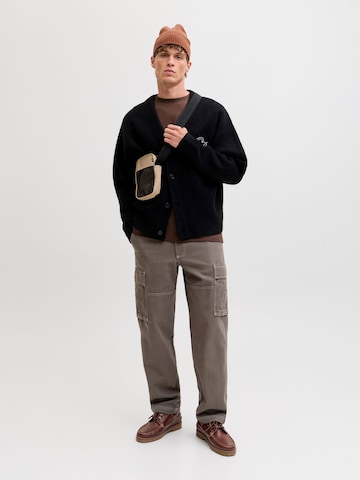 JACK & JONES Regular Cargohose in Braun