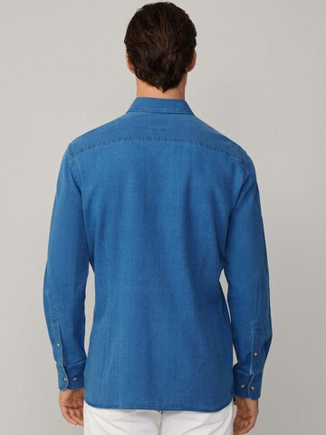 Hackett London Regular Fit Hemd in Blau