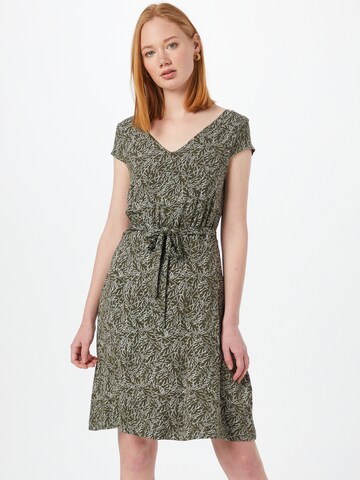 TOM TAILOR Summer Dress in Green: front