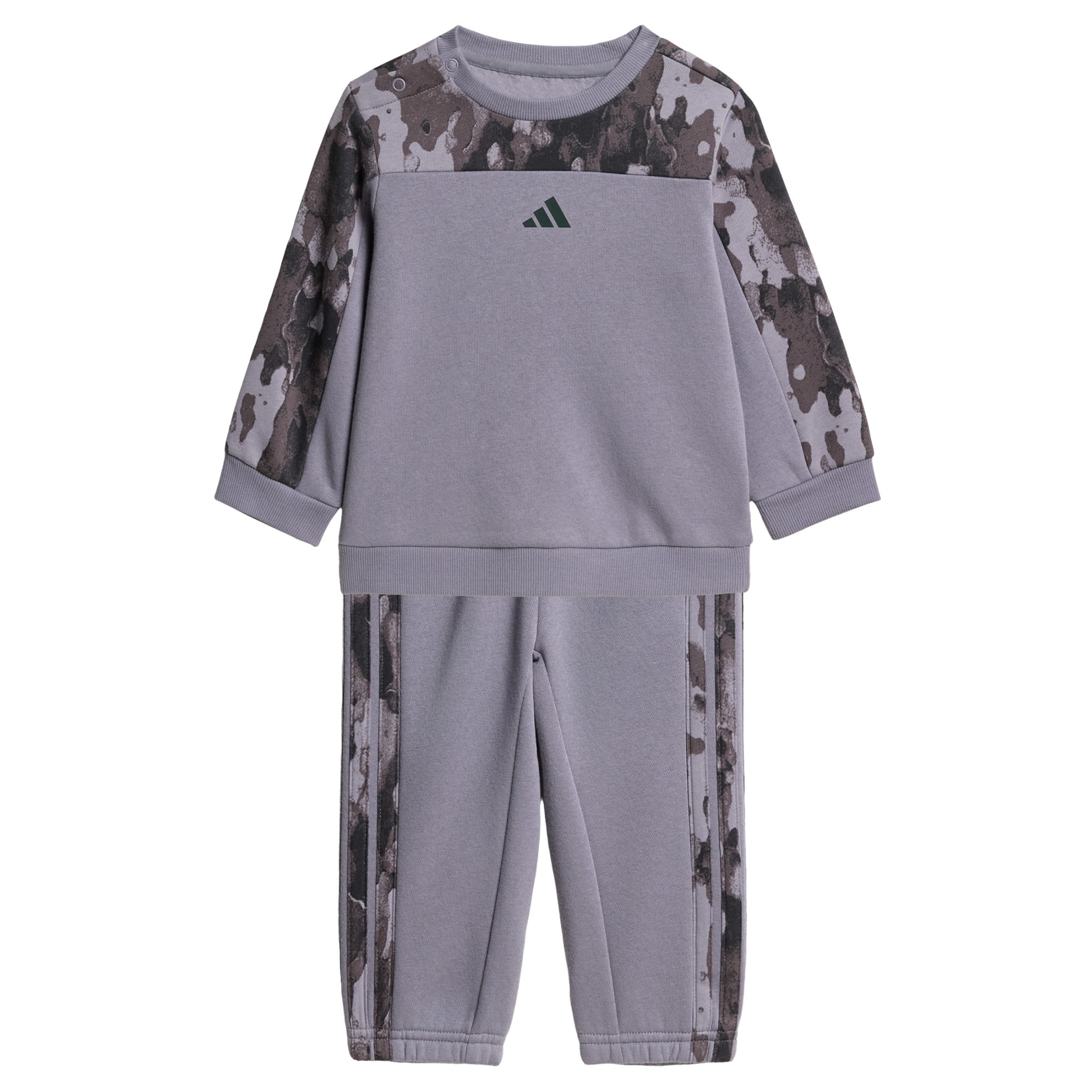 ADIDAS SPORTSWEAR - Fato de treino 'Seasonal Essentials' em cinzento: frente