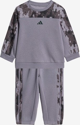 ADIDAS SPORTSWEAR - Fato de treino 'Seasonal Essentials' em cinzento: frente