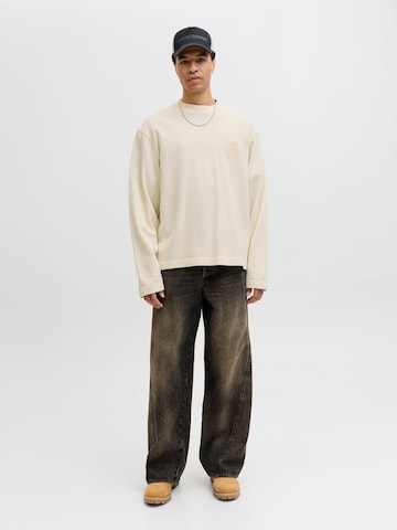 Felpa di JACK & JONES in bianco