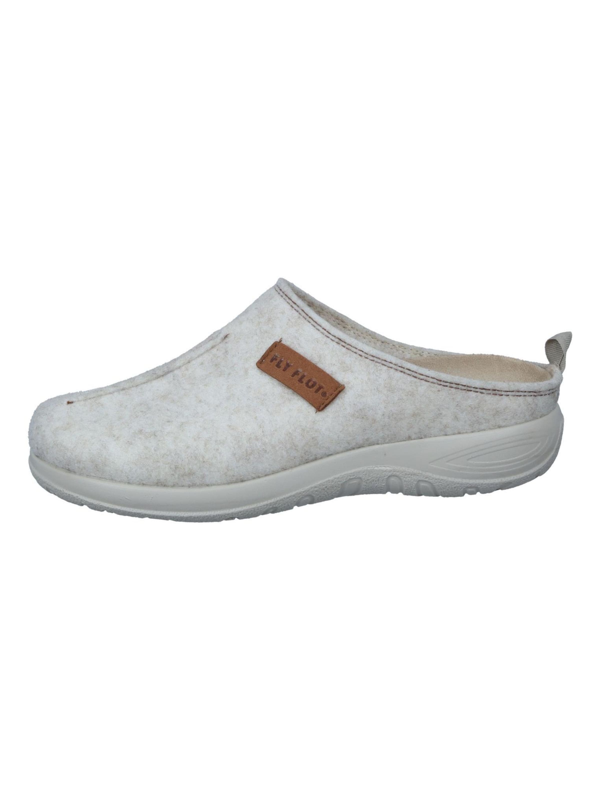 FLY FLOT Slippers in Beige