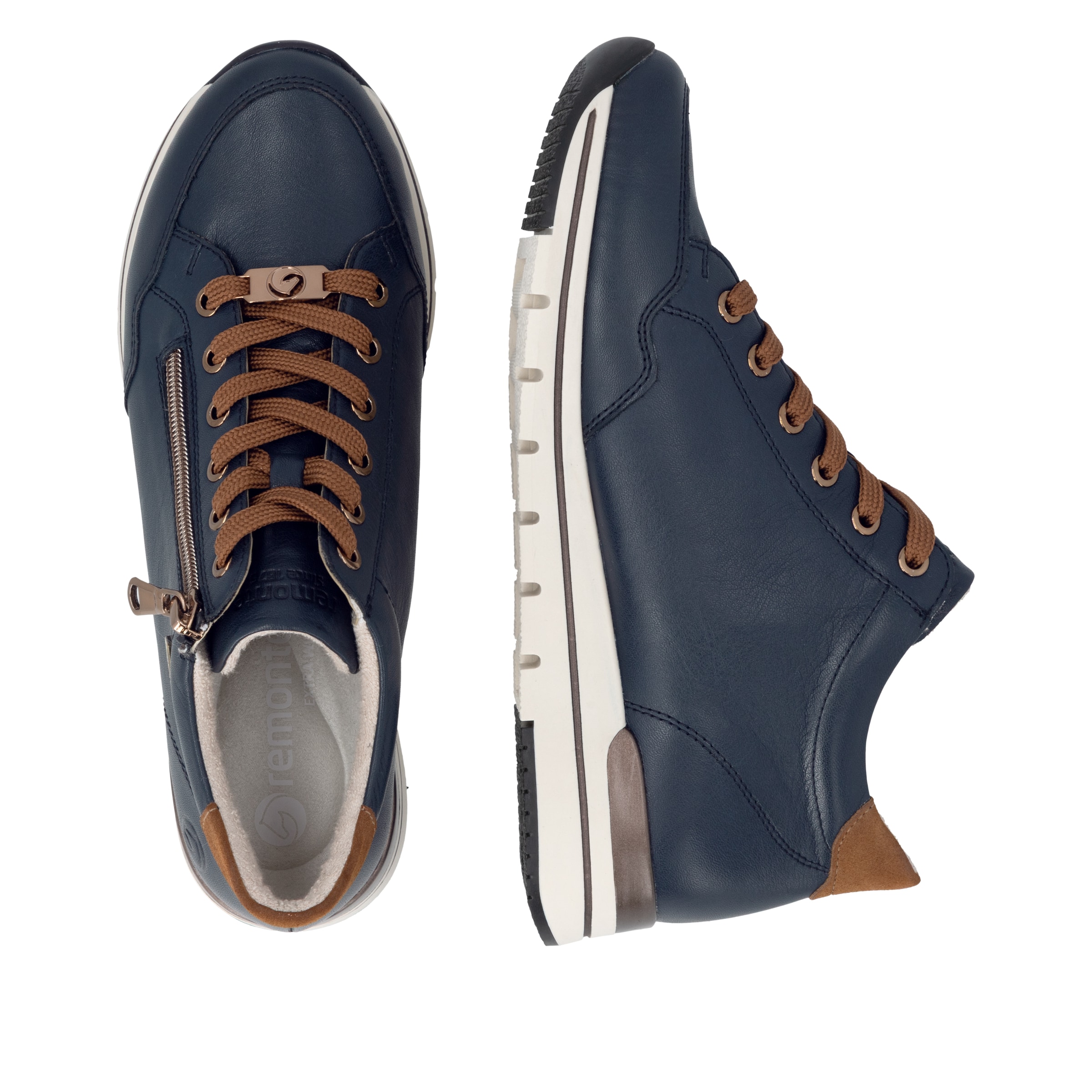 Baskets hautes 'R6777' REMONTE en bleu