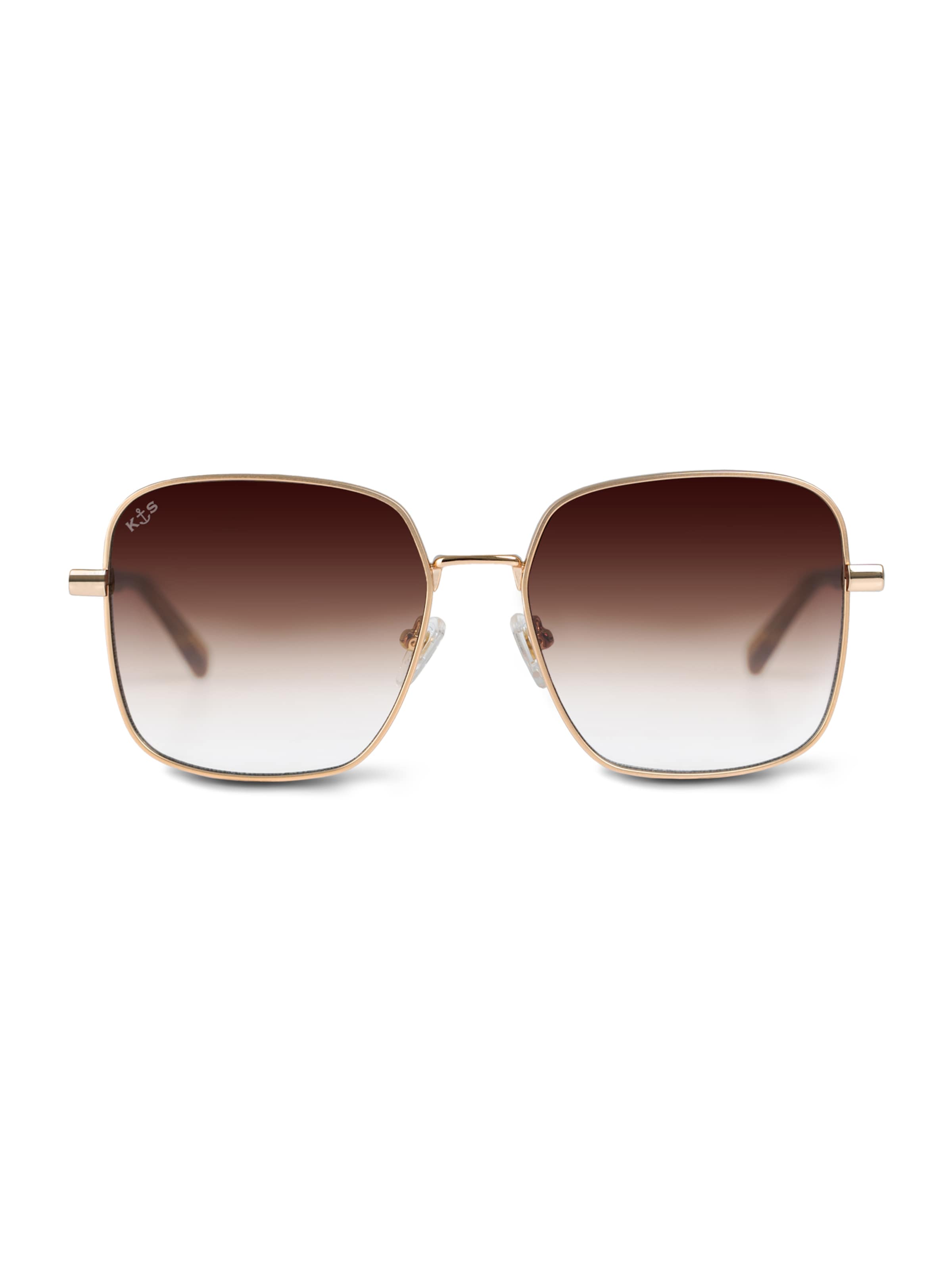 Kapten & Son Sonnenbrille 'Palermo Gold Brown' in Braun