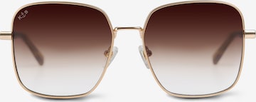 Kapten & Son Sonnenbrille 'Palermo Gold Brown' in Braun