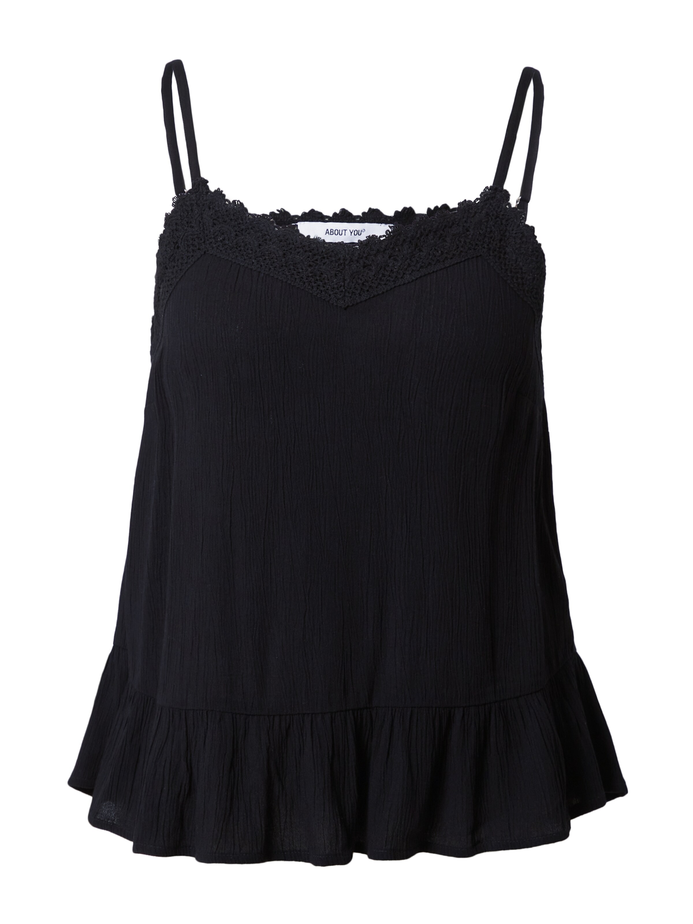 ABOUT YOU - Top 'Cassia' en negro: frente