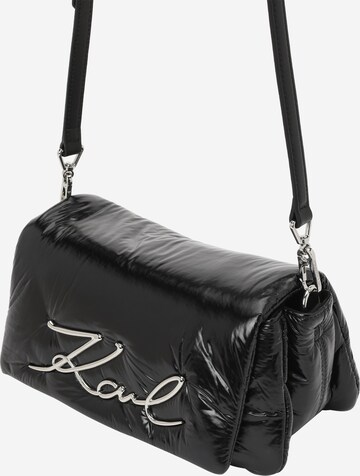 Karl Lagerfeld Crossbody Bag in Black: front