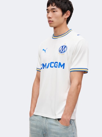 PUMA - Camiseta funcional 'OM Home' en blanco