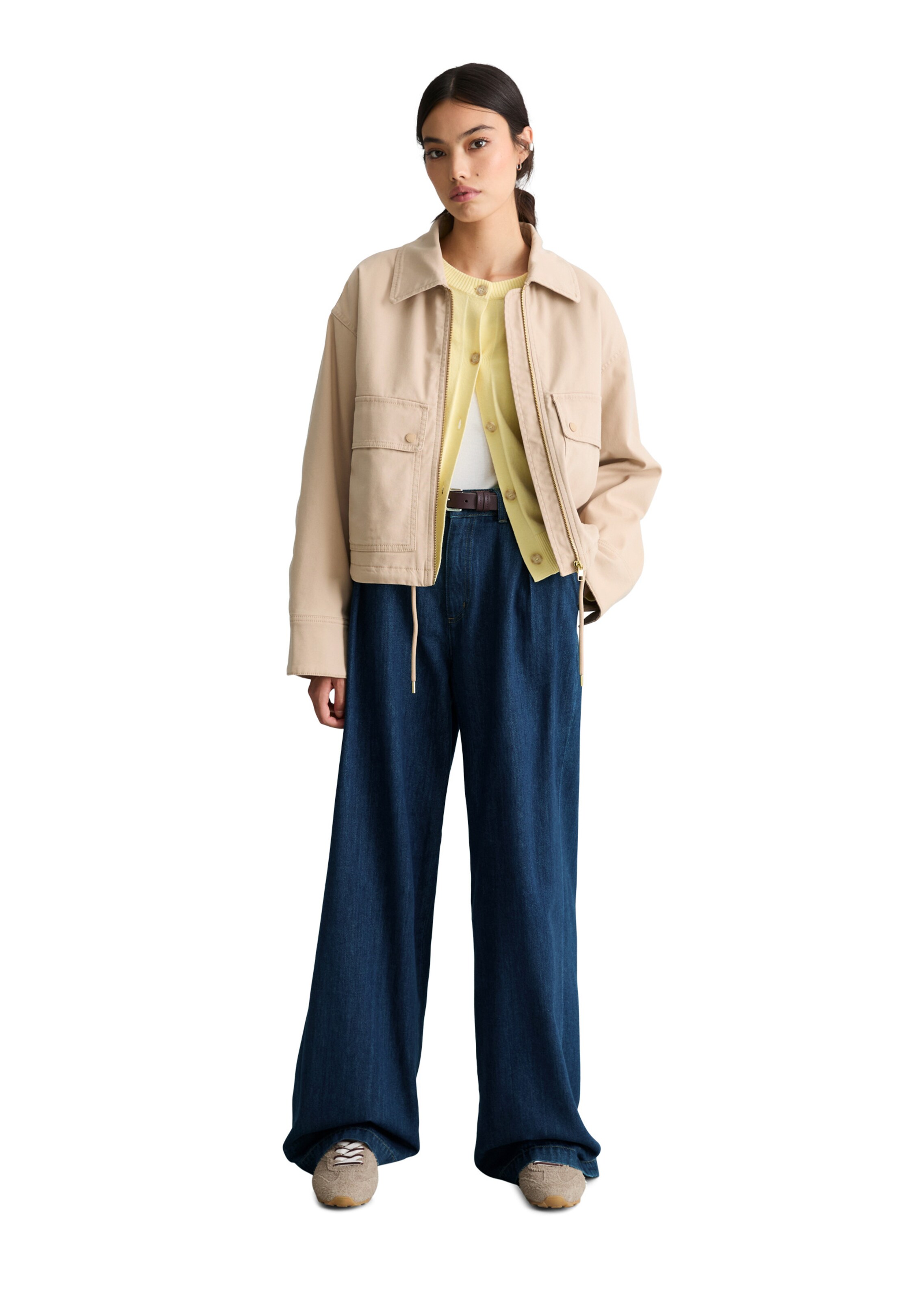 Marc O'Polo DENIM Between-season jacket in Beige