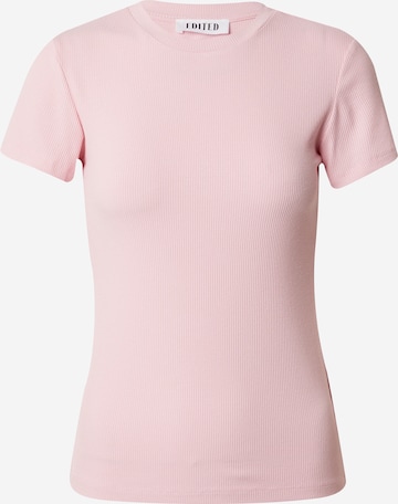 Maglietta 'Naara' di EDITED in rosa: frontale