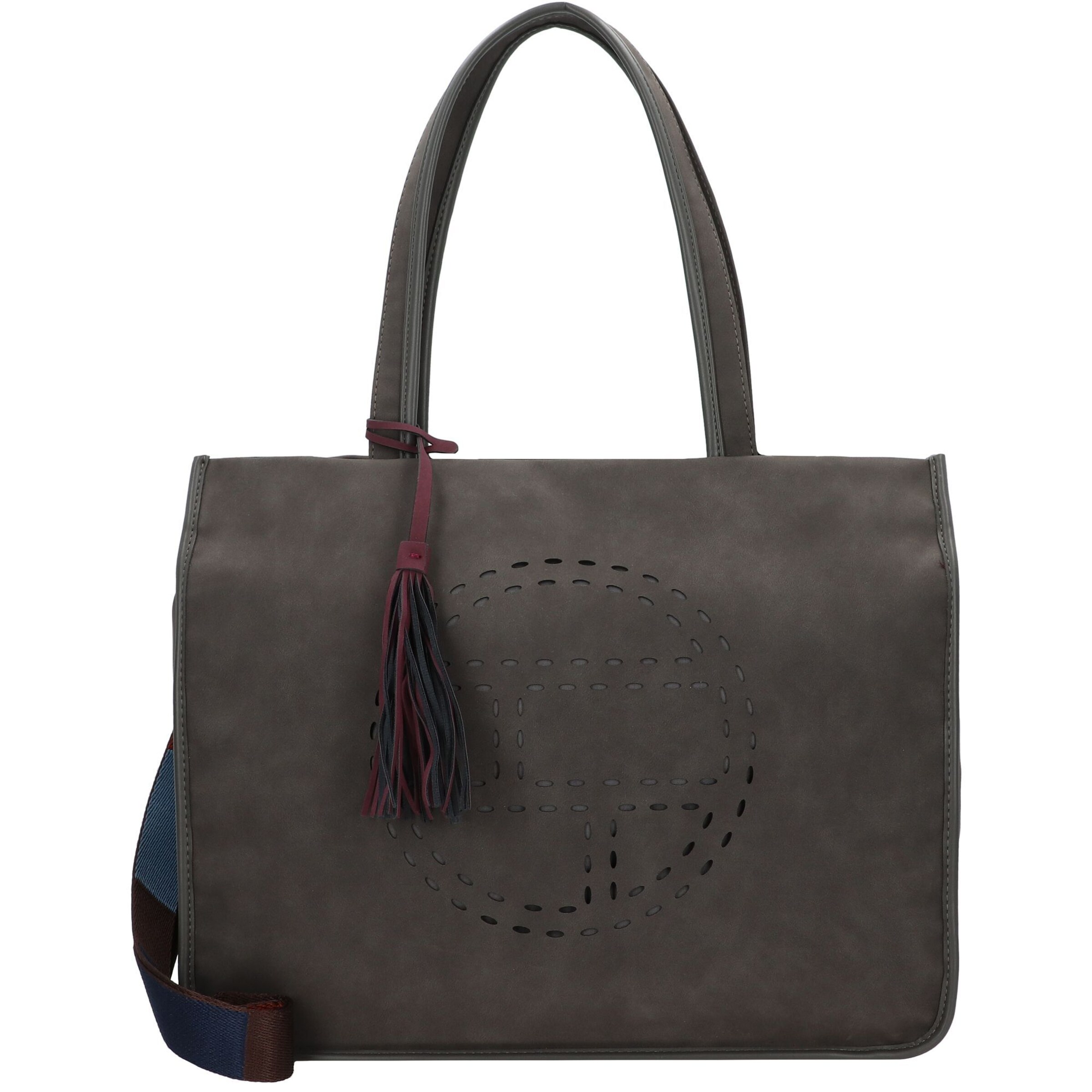 Shopper 'Ronda' di TOM TAILOR in grigio: frontale
