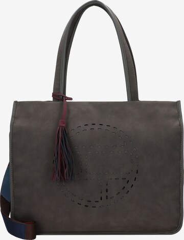 TOM TAILOR Shopper 'Ronda' in Grey: front