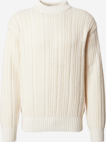 BOSS Neulepaita 'Korth' värissä beige: etupuoli